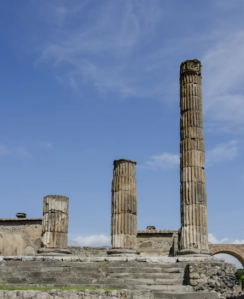 Rovine di Pompei in Italia — Foto Stock