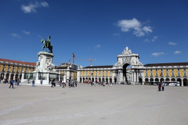 Praça yapmak comercio, lisbon, Portekiz