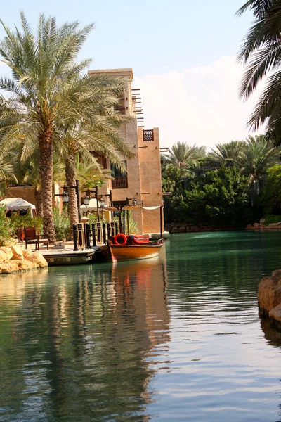 Madinat Jumeirah v Dubaji — Stock fotografie