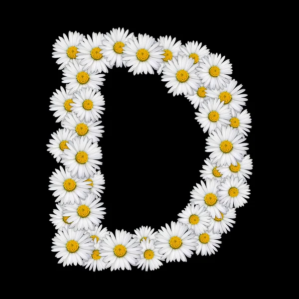 Stock image Flower letter