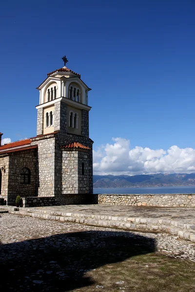 Εκκλησία του Αγίου Ναούμ στη λίμνη Οχρίδα, πΓΔΜ — Φωτογραφία Αρχείου
