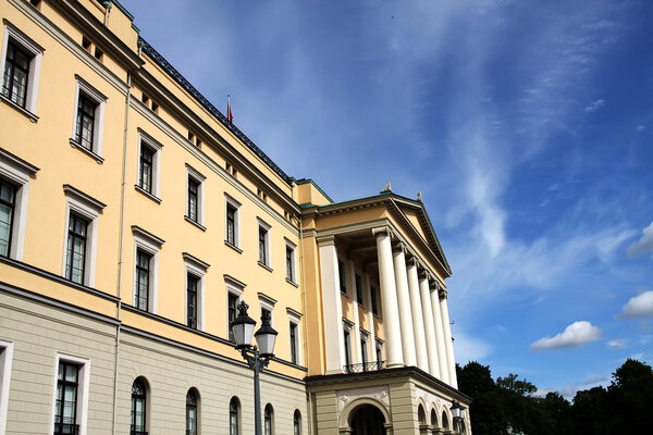 Royal palace in Oslo, Norway