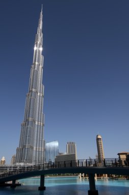 Burj Khalifa in Dubai clipart