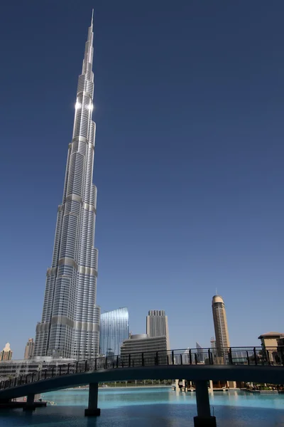 Burj Khalifa i Dubai – stockfoto