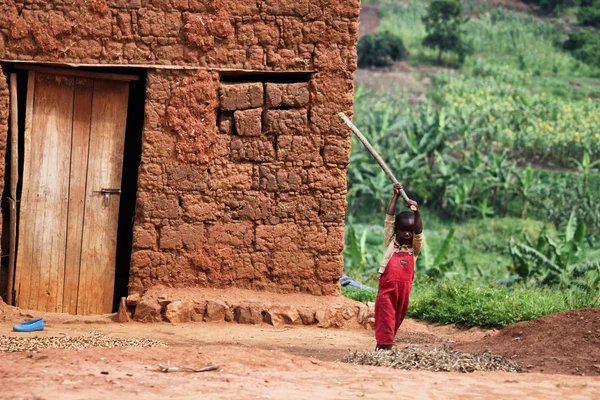 Rwanda pojke — Stockfoto