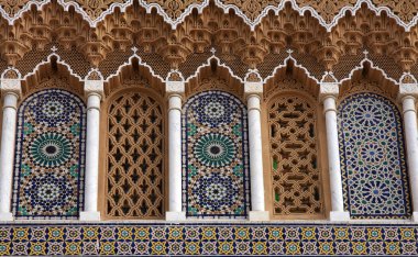 Royal palace in Fez, Morocco clipart