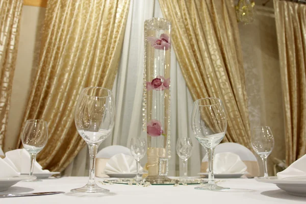 Весільний стіл — стокове фото