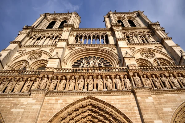 Notre Dame în Paris, Franța — Fotografie, imagine de stoc