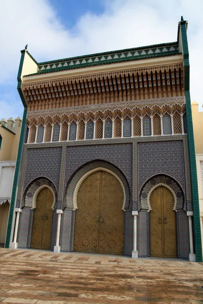 Königspalast in Fez, Marokko — Stockfoto