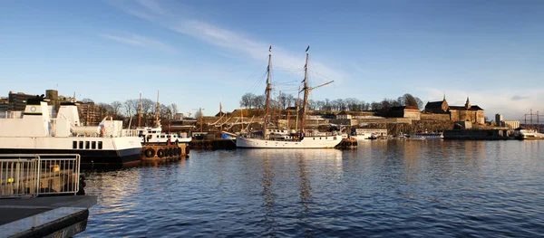 오슬로 항구 — 스톡 사진