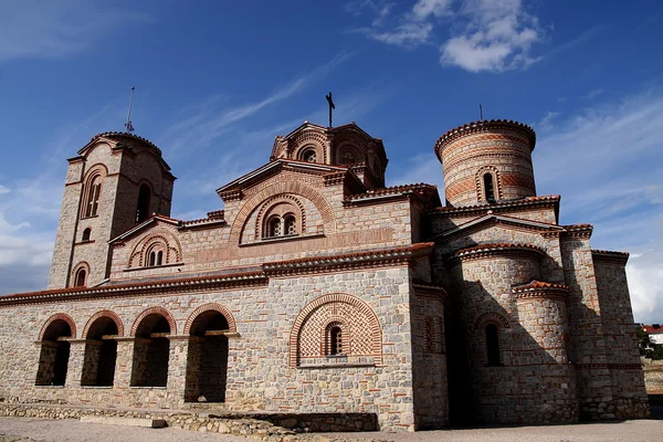 Saint Pantelejmona kościoła w ohrid, macedonia — Zdjęcie stockowe