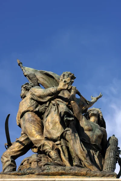 Monumento a Vittoriano en Roma — Foto de Stock