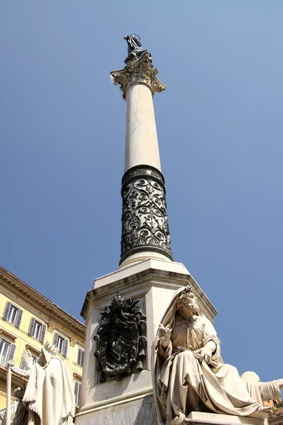 Monumento all 'Immacolata a Roma — Foto Stock