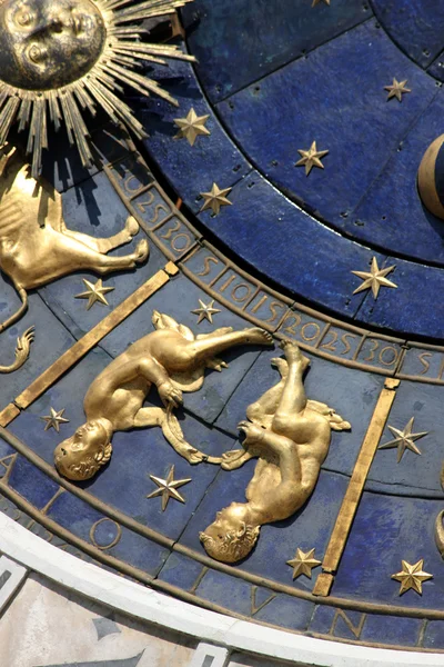 Relógio astrológico — Fotografia de Stock