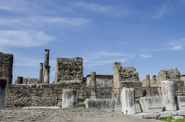 Pompeii ruins in Italy — Stock Photo, Image