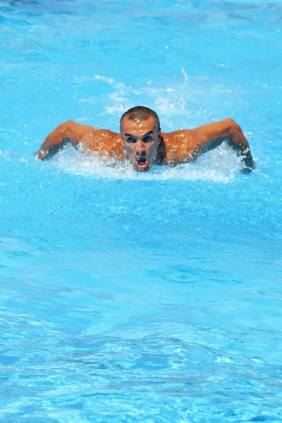 Nuoto attivo — Foto Stock