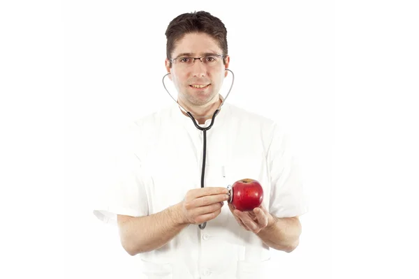 Apple doktor — Stock fotografie