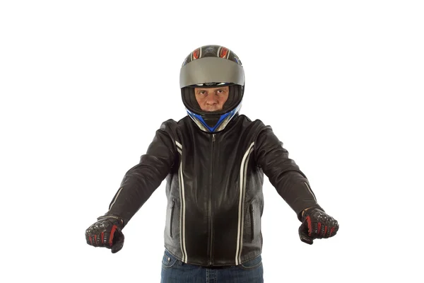 Motorbiker — Stock Photo, Image