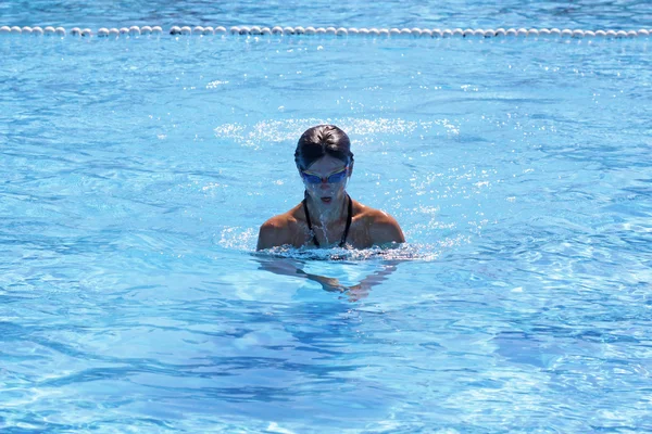 Nadador bonito — Fotografia de Stock
