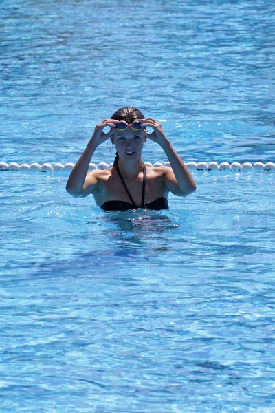 Bastante nadador. — Foto de Stock