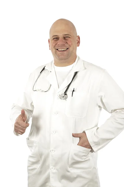 Doutor sorridente — Fotografia de Stock