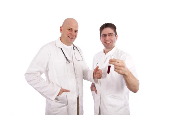 Lekarze uśmiechający się — Zdjęcie stockowe