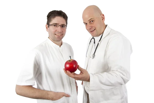 Dois médicos. — Fotografia de Stock