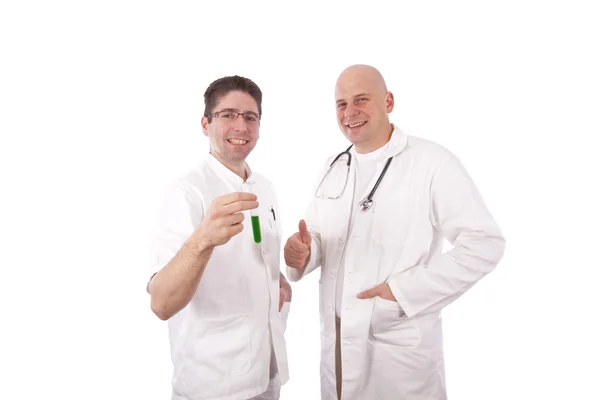 Двох лікарів — стокове фото