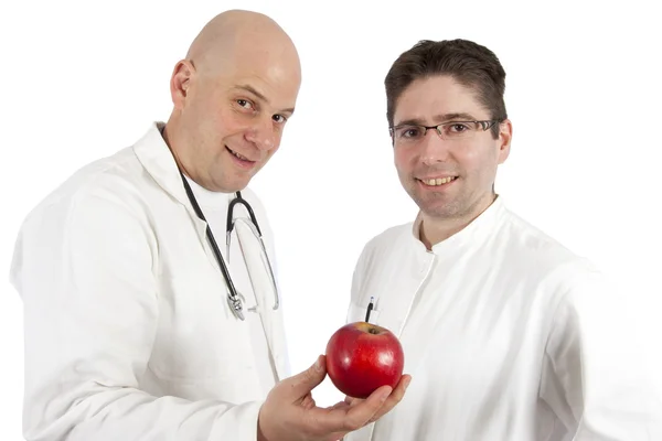 Dois médicos. — Fotografia de Stock