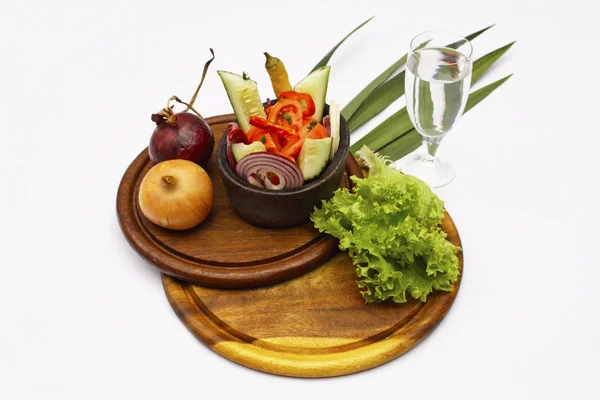 Plantaardige maaltijd — Stockfoto