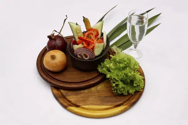 Plantaardige maaltijd — Stockfoto
