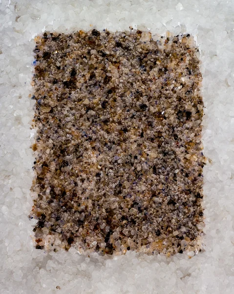 Каркас з морської солі — стокове фото