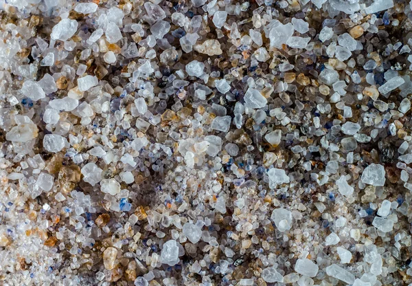 Морський солі макросу — стокове фото