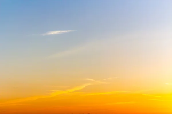 주황색 하늘 구름 — 스톡 사진