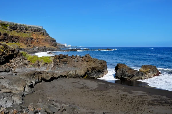 Bollullo beach i Teneriffa, Kanarieöarna, Spanien — Stockfoto