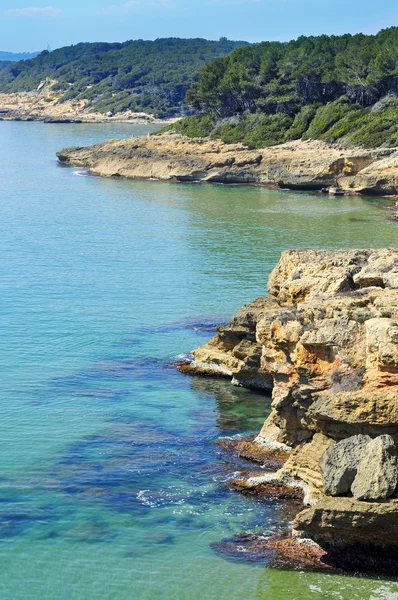 Wybrzeże Tarragona, Hiszpania — Zdjęcie stockowe