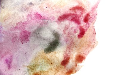 Watercolor stains clipart