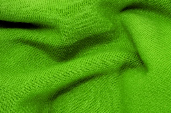 Têxteis verdes — Fotografia de Stock