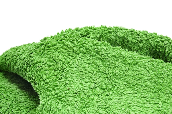Asciugamano verde — Foto Stock
