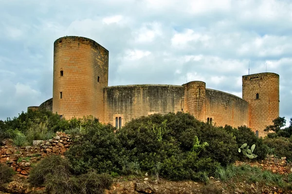 Zamek Bellver, mallorca — Zdjęcie stockowe
