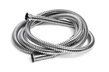 Shower stainless steel hose clipart