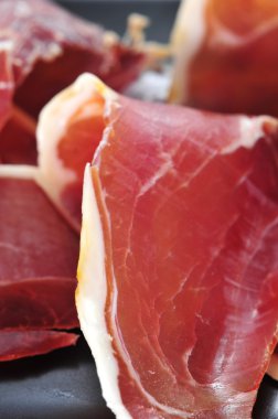 Serrano ham tapas clipart