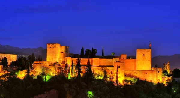 La alhambra v Granadě, Španělsko — Stock fotografie