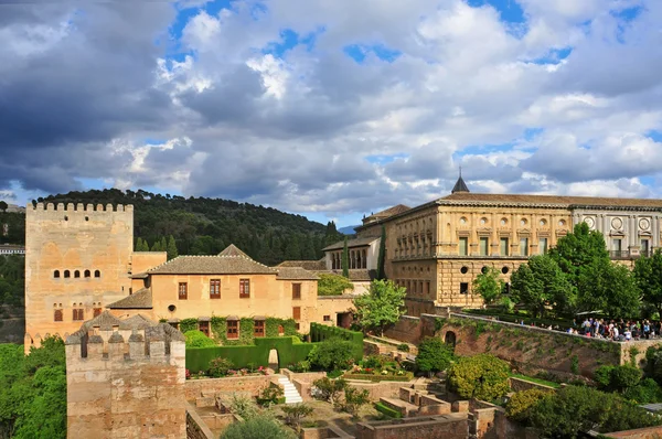 La alhambra v Granadě, Španělsko — Stock fotografie