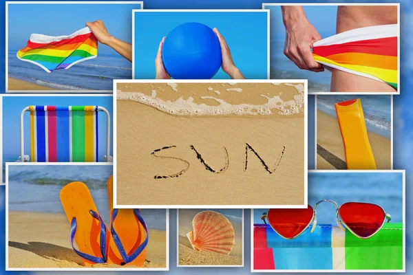 Stock image Summer collage