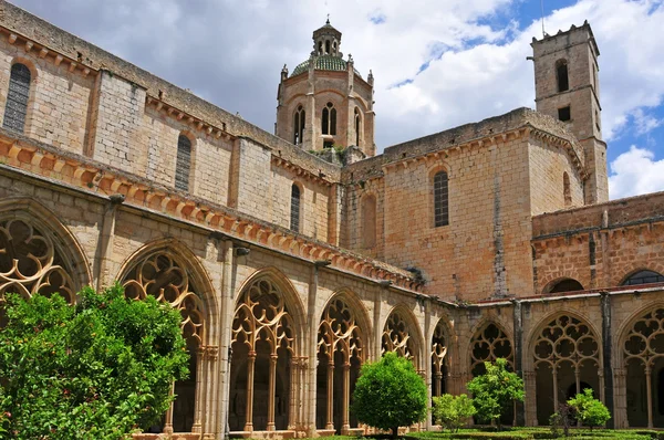 サンタ マリア デ サンタ クレウス スペイン修道院 — ストック写真