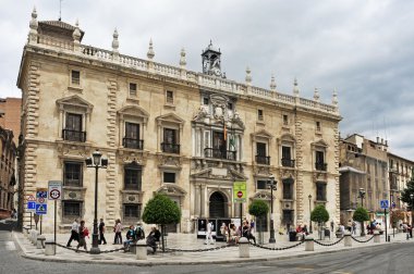 Palacio de la Chancilleria in Granada, Spain clipart