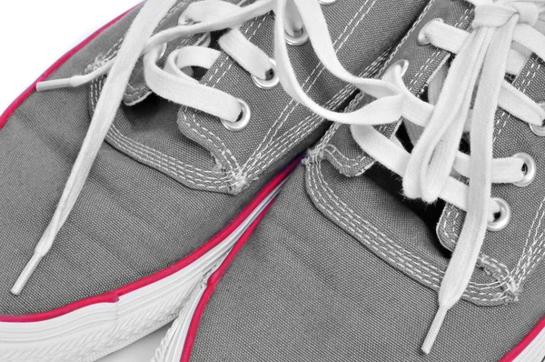 Casual canvas sneakers — Stockfoto