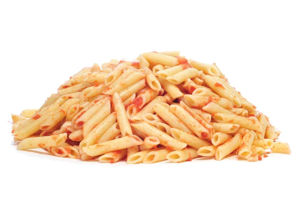 Penne with tomato sauce — Stock Photo, Image