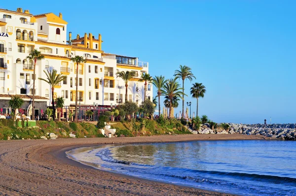 Puerto Banus em Marbella, Espanha — Fotografia de Stock